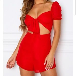 White Fox boutique hot shot play suit romper